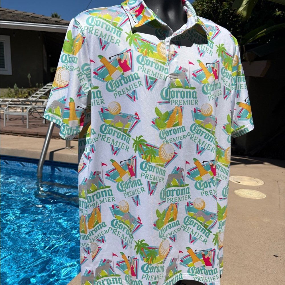 Corona Beer Polo Golf Shirt